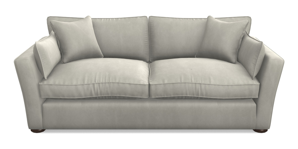 Product photograph of Aldeburgh 3 Seater Sofa In House Clever Velvet - Stone from Sofas and Stuff Limited