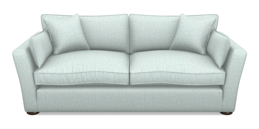 Product photograph of Aldeburgh 3 Seater Sofa In House Plain - Aqua from Sofas and Stuff Limited