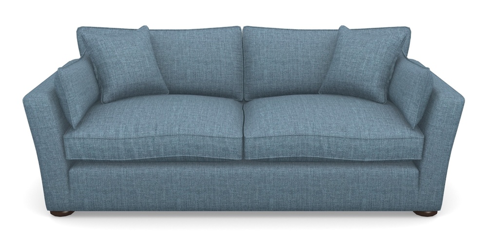 Product photograph of Aldeburgh 3 Seater Sofa In House Plain - Cobalt from Sofas and Stuff Limited