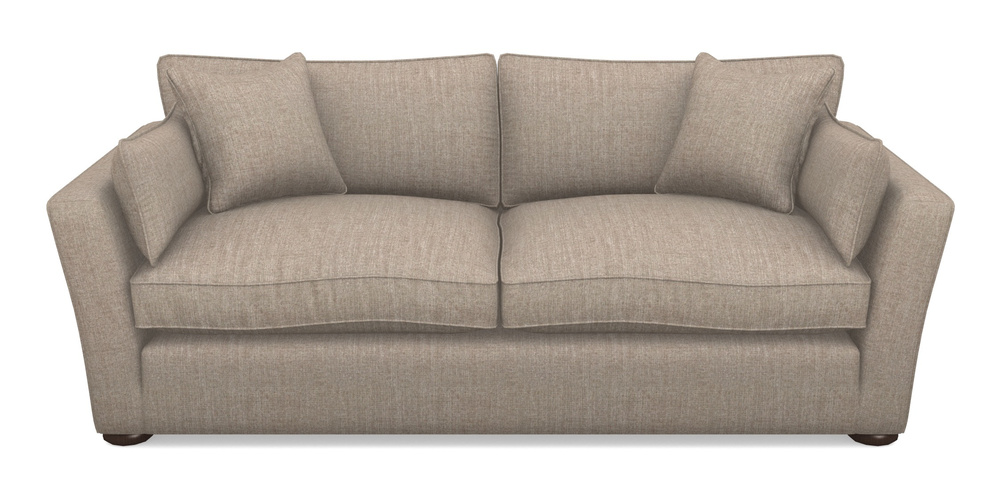 Product photograph of Aldeburgh 3 Seater Sofa In House Plain - Nutmeg from Sofas and Stuff Limited