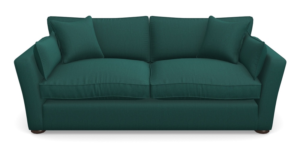 Product photograph of Aldeburgh 3 Seater Sofa In House Velvet - Peacock from Sofas and Stuff Limited