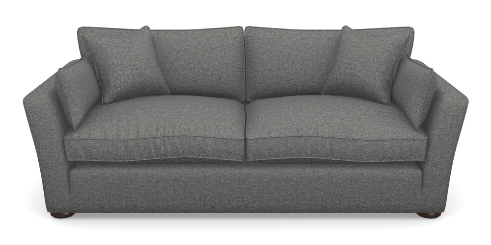 Product photograph of Aldeburgh 3 Seater Sofa In House Wool - Nickel from Sofas and Stuff Limited