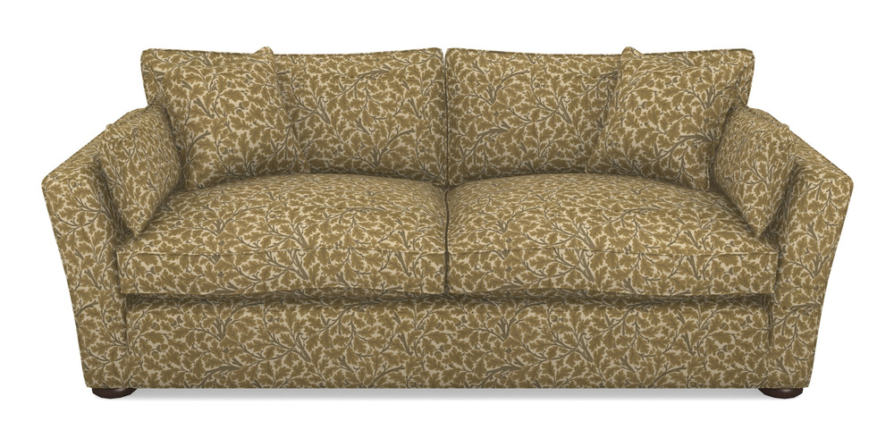 Product photograph of Aldeburgh 3 Seater Sofa In V A Drawn From Nature Collection - Oak Tree - Gold from Sofas and Stuff Limited