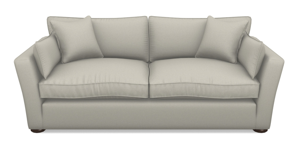 Product photograph of Aldeburgh 3 Seater Sofa In Plain Linen Cotton - Baby Elephant from Sofas and Stuff Limited