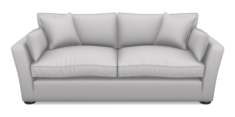 Product photograph of Aldeburgh 3 Seater Sofa In Plain Linen Cotton - Seal from Sofas and Stuff Limited