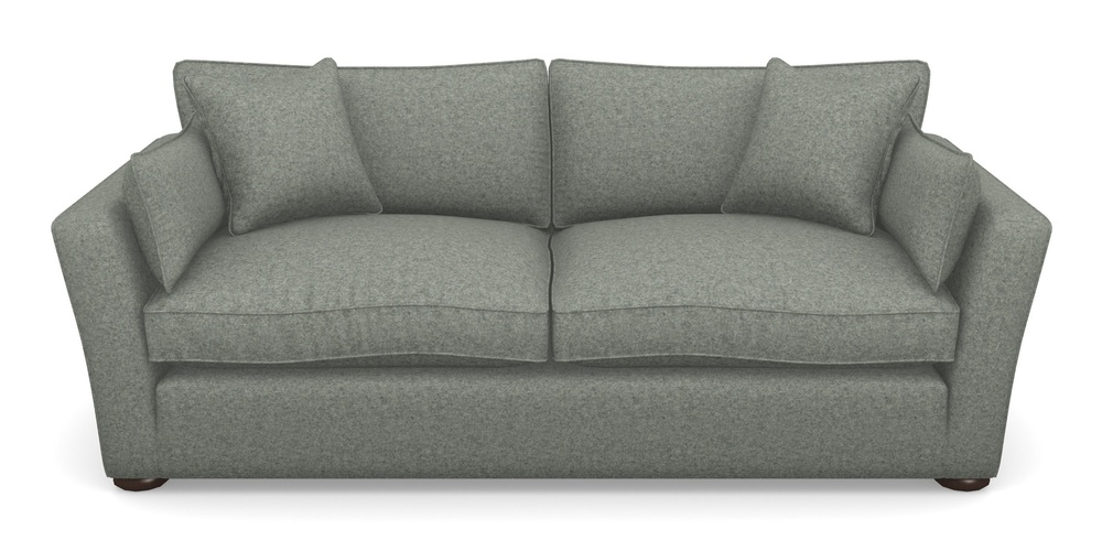 Product photograph of Aldeburgh 3 Seater Sofa In Soft Wool - Wolf from Sofas and Stuff Limited