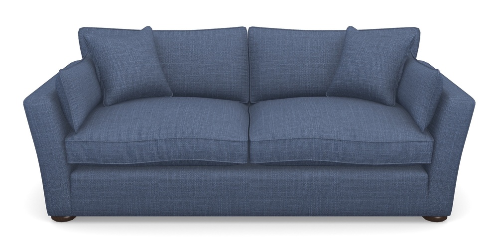 Product photograph of Aldeburgh 3 Seater Sofa In Tough As Houses - Indigo from Sofas and Stuff Limited