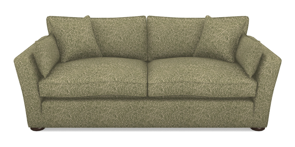 Product photograph of Aldeburgh 3 Seater Sofa In V A Drawn From Nature Collection - Willow - Light Green from Sofas and Stuff Limited