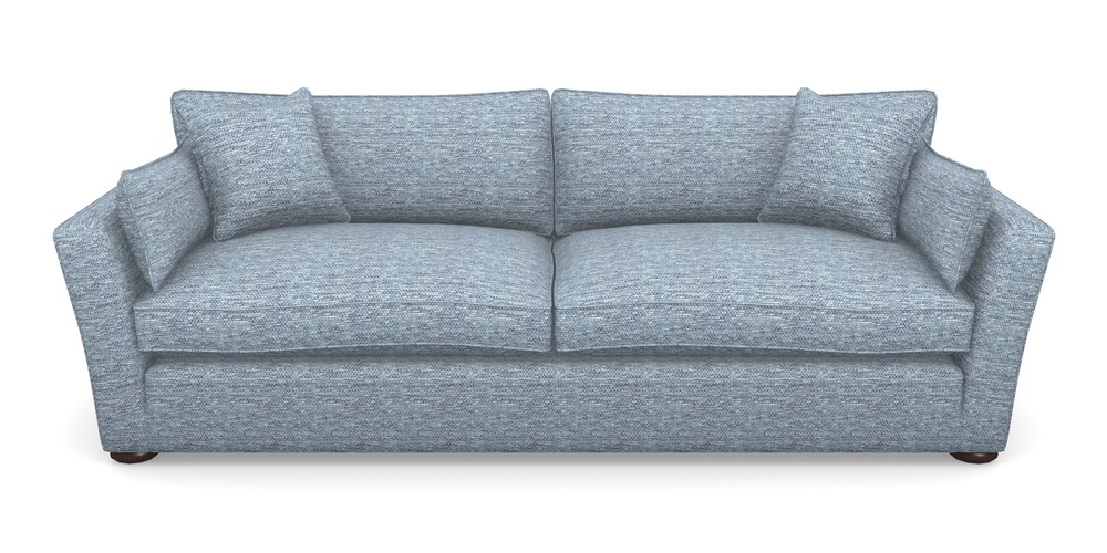 Product photograph of Aldeburgh 4 Seater Sofa In Aqua Clean Oban - Denim from Sofas and Stuff Limited