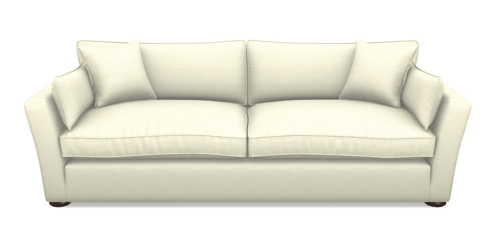 Product photograph of Aldeburgh 4 Seater Sofa In Basket Weave - Cream from Sofas and Stuff Limited