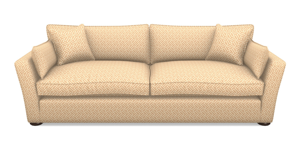 Product photograph of Aldeburgh 4 Seater Sofa In Cloth 18 - Key - Fudge from Sofas and Stuff Limited