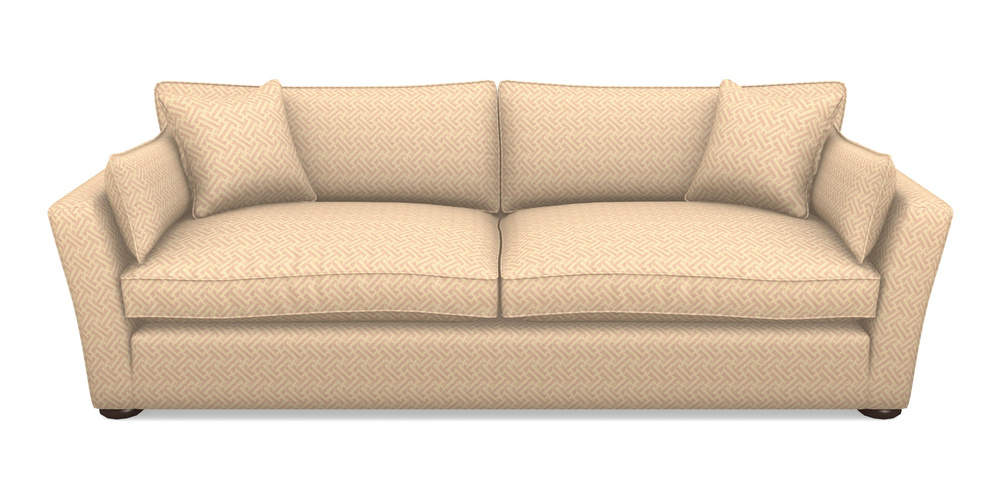 Product photograph of Aldeburgh 4 Seater Sofa In Cloth 18 - Key - Rose from Sofas and Stuff Limited