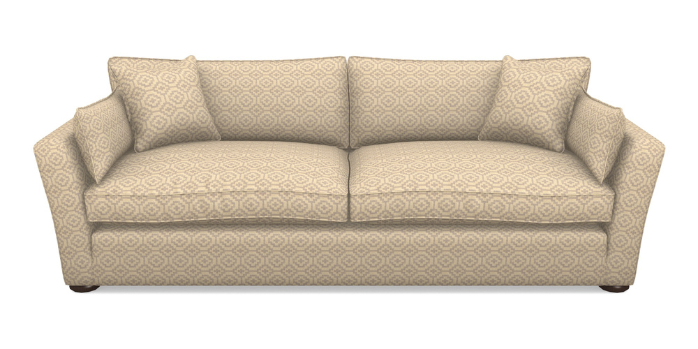 Product photograph of Aldeburgh 4 Seater Sofa In Cloth 18 - Tile - Berry from Sofas and Stuff Limited