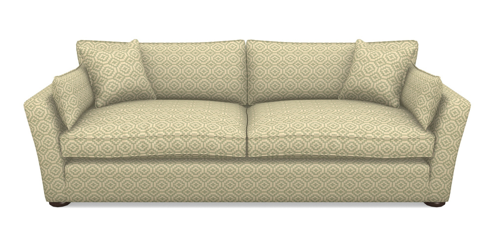 Product photograph of Aldeburgh 4 Seater Sofa In Cloth 18 - Tile - Fennel from Sofas and Stuff Limited