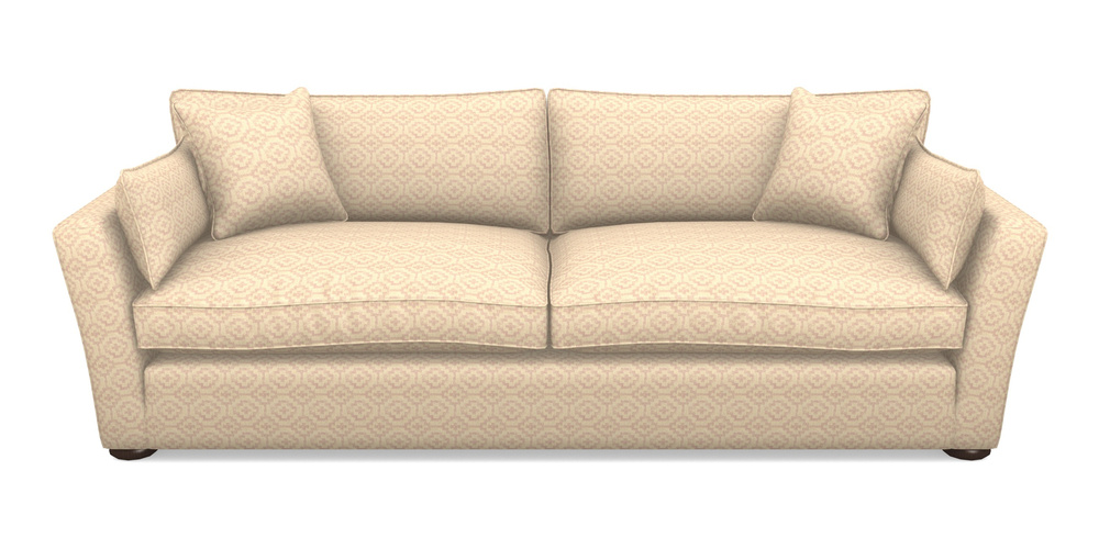 Product photograph of Aldeburgh 4 Seater Sofa In Cloth 18 - Tile - Rose from Sofas and Stuff Limited