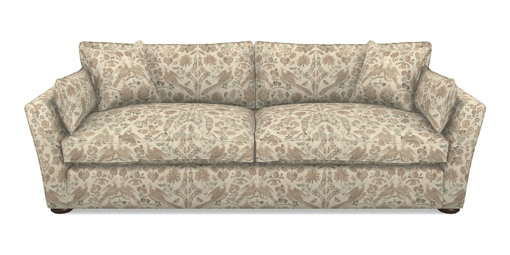 Product photograph of Aldeburgh 4 Seater Sofa In V A Brompton Collection - Coromandel - Assam Tea from Sofas and Stuff Limited