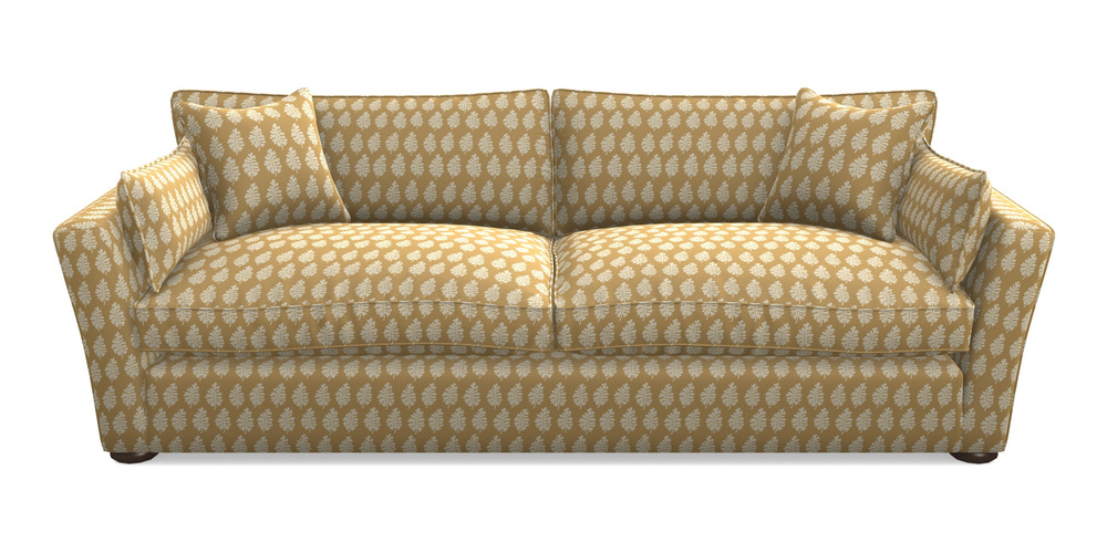 Product photograph of Aldeburgh 4 Seater Sofa In Cloth 21 - Oak Leaf - Quince from Sofas and Stuff Limited