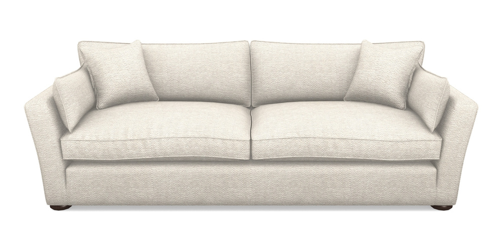 Product photograph of Aldeburgh 4 Seater Sofa In Dundee Herringbone - Linen from Sofas and Stuff Limited
