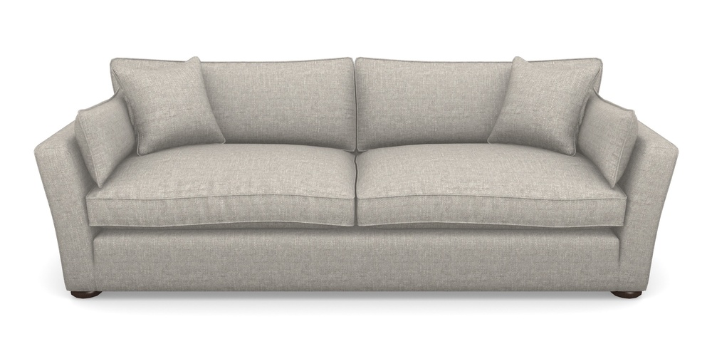 Product photograph of Aldeburgh 4 Seater Sofa In Easy Clean Plain - Dove from Sofas and Stuff Limited