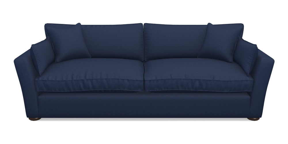Product photograph of Aldeburgh 4 Seater Sofa In Eco Washable Cotton - Admiral from Sofas and Stuff Limited