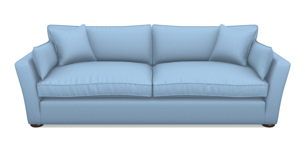 Product photograph of Aldeburgh 4 Seater Sofa In Eco Washable Cotton - Cornflower from Sofas and Stuff Limited