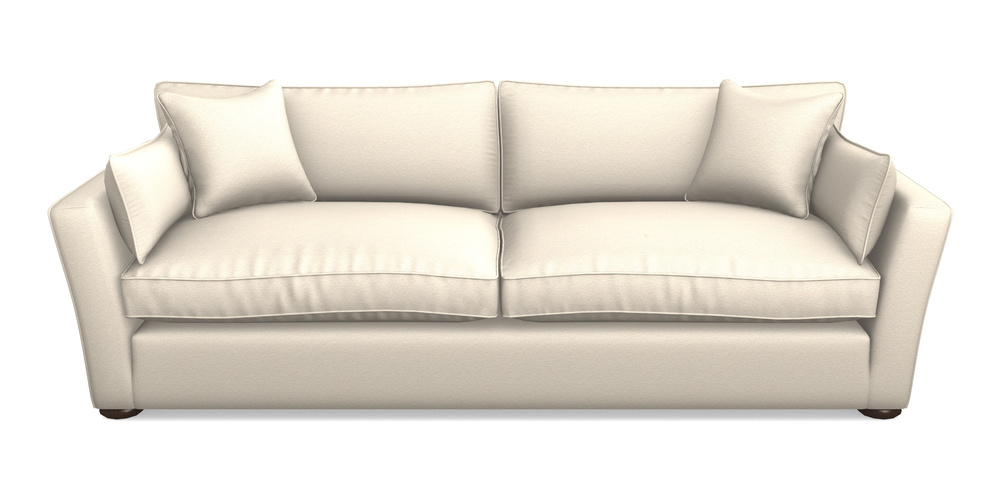 Product photograph of Aldeburgh 4 Seater Sofa In Eco Washable Cotton - Eggshell from Sofas and Stuff Limited