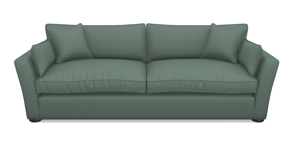 Product photograph of Aldeburgh 4 Seater Sofa In Eco Washable Cotton - Mineral from Sofas and Stuff Limited