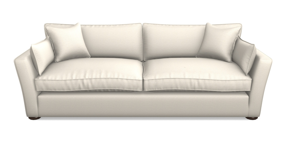 Product photograph of Aldeburgh 4 Seater Sofa In Eco Washable Cotton - Parchment from Sofas and Stuff Limited