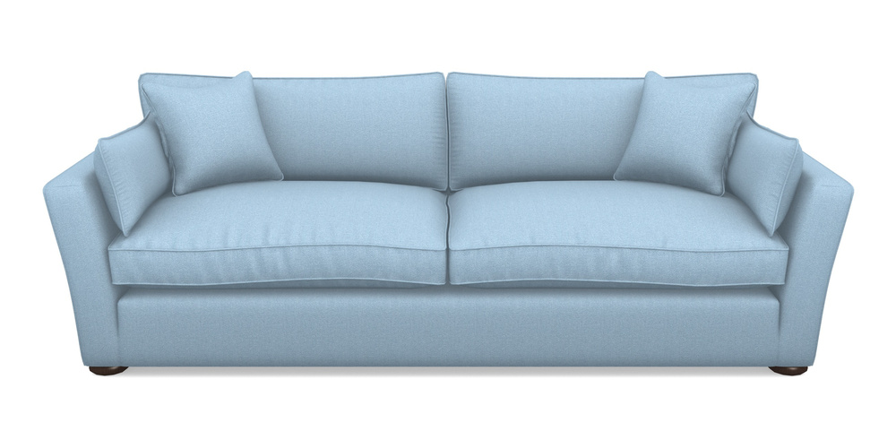 Product photograph of Aldeburgh 4 Seater Sofa In Eco Washable Cotton - Sky from Sofas and Stuff Limited