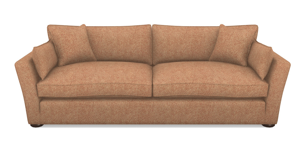 Product photograph of Aldeburgh 4 Seater Sofa In Cloth 22 Weaves - Grand Teton - Amber from Sofas and Stuff Limited