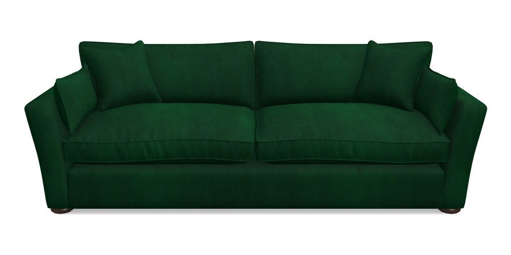 Product photograph of Aldeburgh 4 Seater Sofa In House Clever Velvet - Fern from Sofas and Stuff Limited