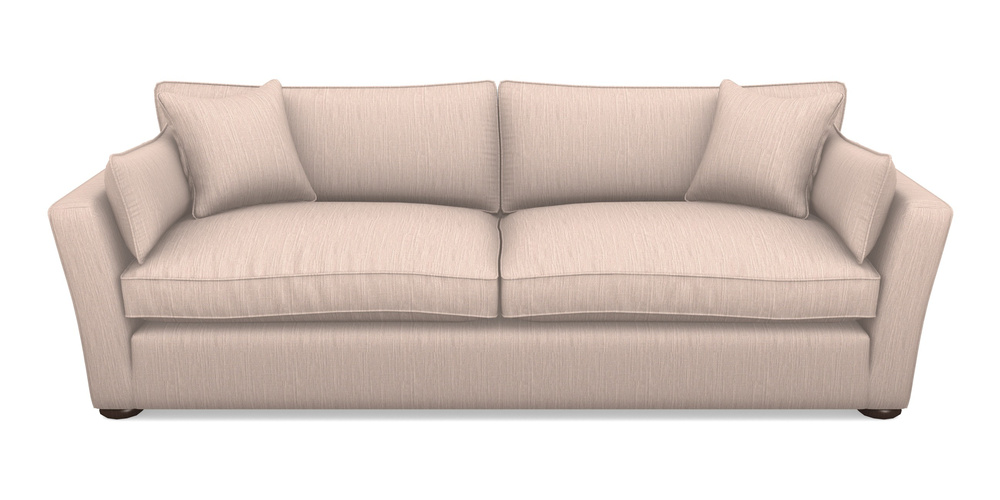 Product photograph of Aldeburgh 4 Seater Sofa In Herringbone - Rose from Sofas and Stuff Limited