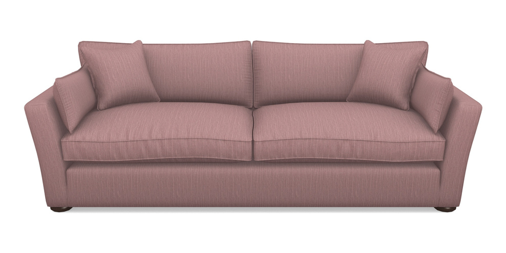 Product photograph of Aldeburgh 4 Seater Sofa In Herringbone - Thistle from Sofas and Stuff Limited