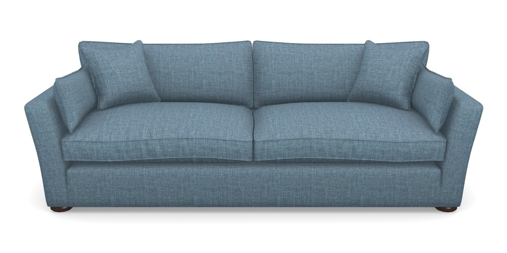 Product photograph of Aldeburgh 4 Seater Sofa In House Plain - Cobalt from Sofas and Stuff Limited