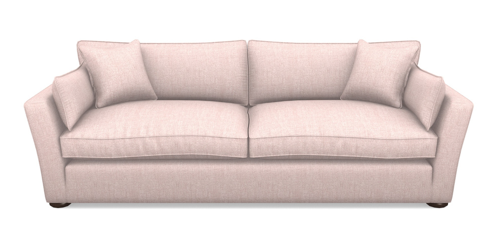 Product photograph of Aldeburgh 4 Seater Sofa In House Plain - Rose from Sofas and Stuff Limited