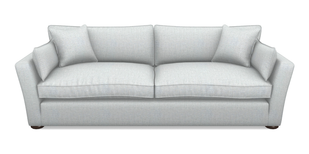 Product photograph of Aldeburgh 4 Seater Sofa In House Plain - Silver from Sofas and Stuff Limited