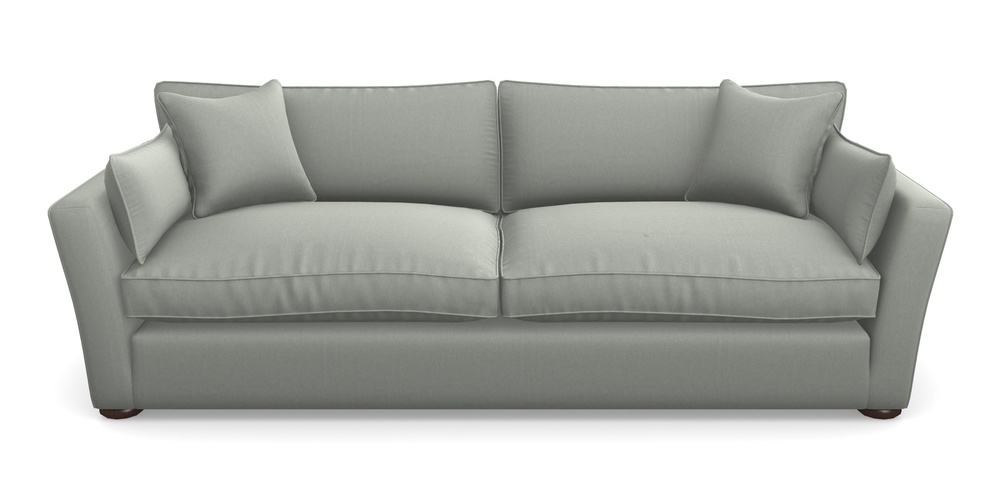 Product photograph of Aldeburgh 4 Seater Sofa In House Velvet - Elephant from Sofas and Stuff Limited