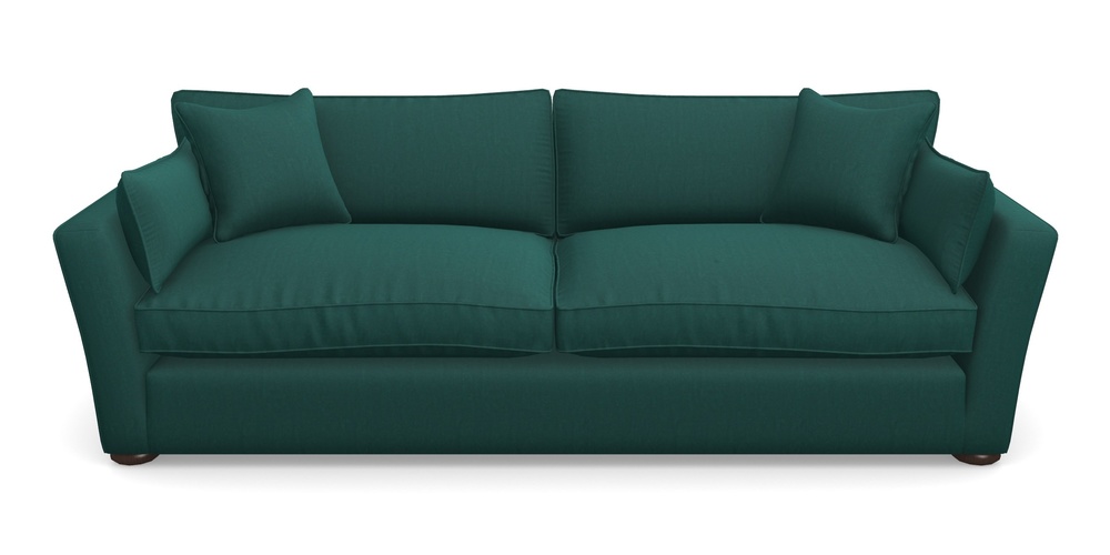 Product photograph of Aldeburgh 4 Seater Sofa In House Velvet - Peacock from Sofas and Stuff Limited
