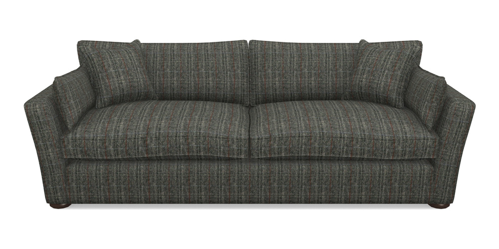 Product photograph of Aldeburgh 4 Seater Sofa In Harris Tweed House - Harris Tweed House Grey from Sofas and Stuff Limited