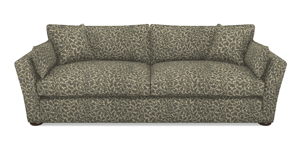 Product photograph of Aldeburgh 4 Seater Sofa In V A Drawn From Nature Collection - Oak Tree - Dark Green from Sofas and Stuff Limited