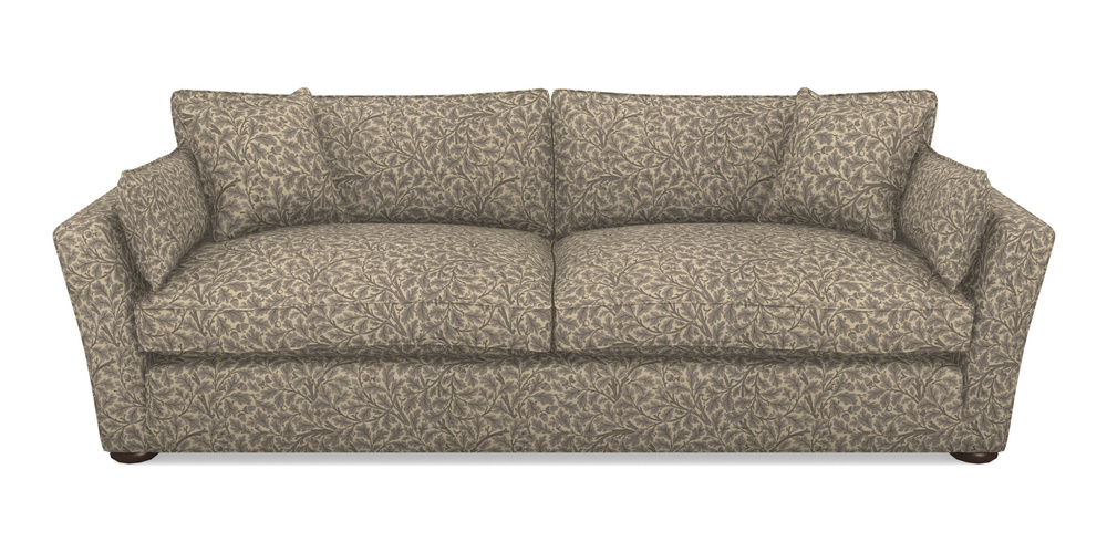 Product photograph of Aldeburgh 4 Seater Sofa In V A Drawn From Nature Collection - Oak Tree - Grey from Sofas and Stuff Limited