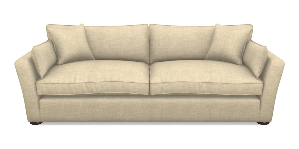 Product photograph of Aldeburgh 4 Seater Sofa In Posh Linen - Oatmeal from Sofas and Stuff Limited