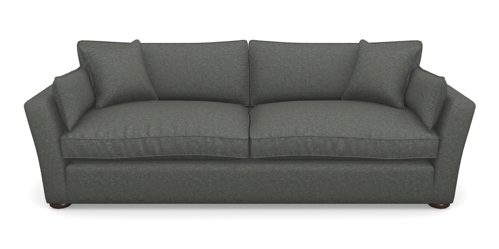 Product photograph of Aldeburgh 4 Seater Sofa In Soft Wool - Armour from Sofas and Stuff Limited