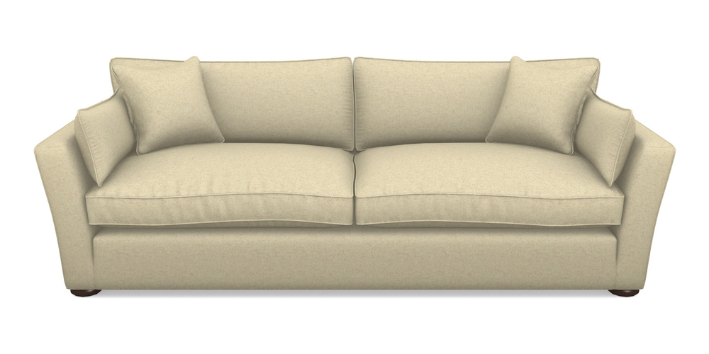 Product photograph of Aldeburgh 4 Seater Sofa In Soft Wool - Wisp from Sofas and Stuff Limited