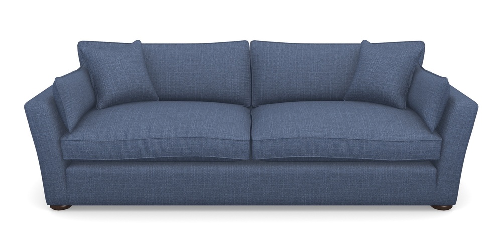 Product photograph of Aldeburgh 4 Seater Sofa In Tough As Houses - Indigo from Sofas and Stuff Limited