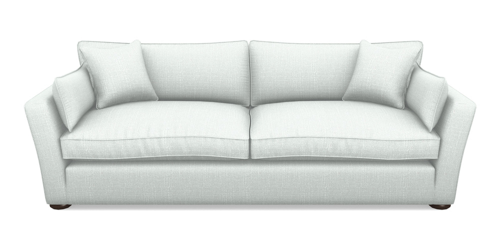 Product photograph of Aldeburgh 4 Seater Sofa In Tough As Houses - Silver from Sofas and Stuff Limited