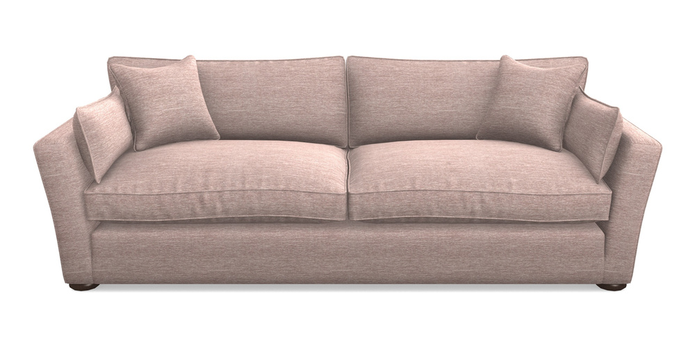 Product photograph of Aldeburgh 4 Seater Sofa In Textured Velvet - Wisteria from Sofas and Stuff Limited