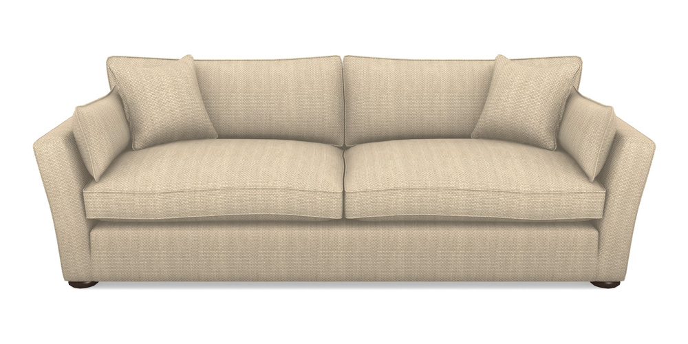 Product photograph of Aldeburgh 4 Seater Sofa In Cloth 22 Weaves - White Sands Linen - Chalk from Sofas and Stuff Limited