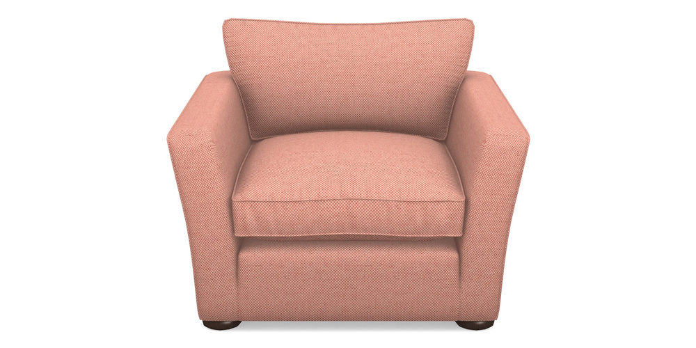 Product photograph of Aldeburgh Chair In Basket Weave - Peony from Sofas and Stuff Limited