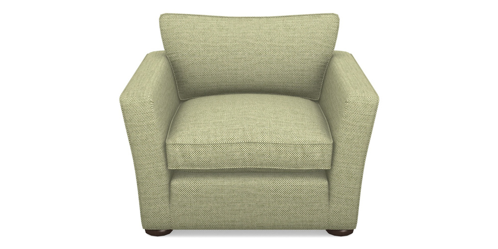 Product photograph of Aldeburgh Chair In Basket Weave - Sage from Sofas and Stuff Limited